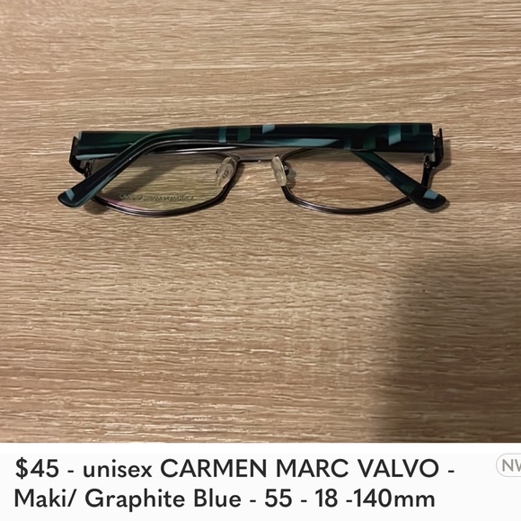 4/$125 - CARMEN MARC VALVO glasses/frames - Picture 5 of 13